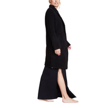 Cozychic Coat With Patch Pockets | Black