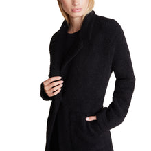 Cozychic Coat With Patch Pockets | Black