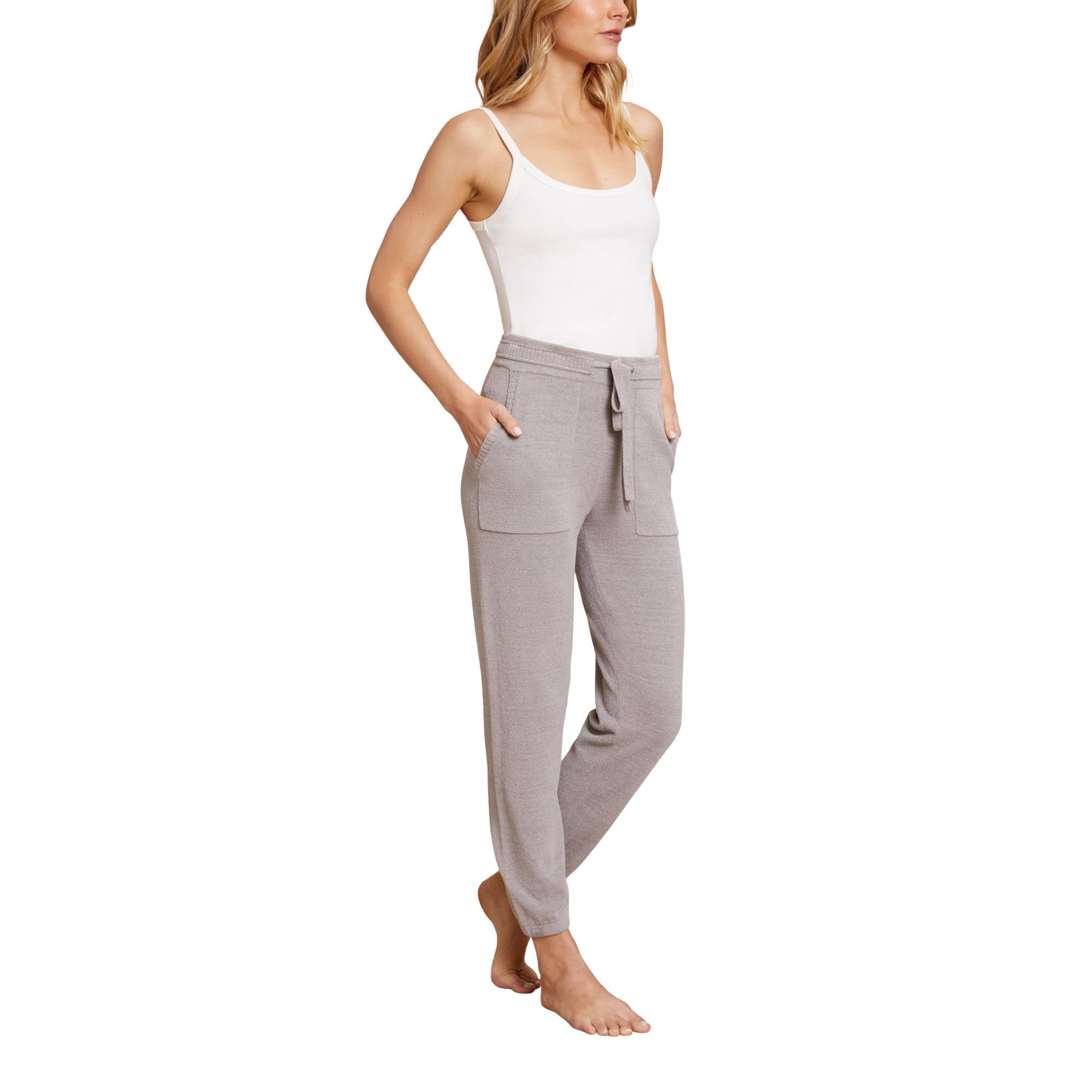 Cozychic Ultra Lite Ribbed Tunnel Jogger | Pewter