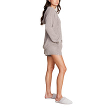 Cozychic Ultra Lite Ribbed Henley Hoodie | Beach Rock