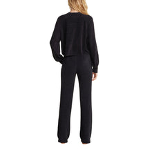 Cozychic Ultra Lite Rib Rolled Edge Pant | Black