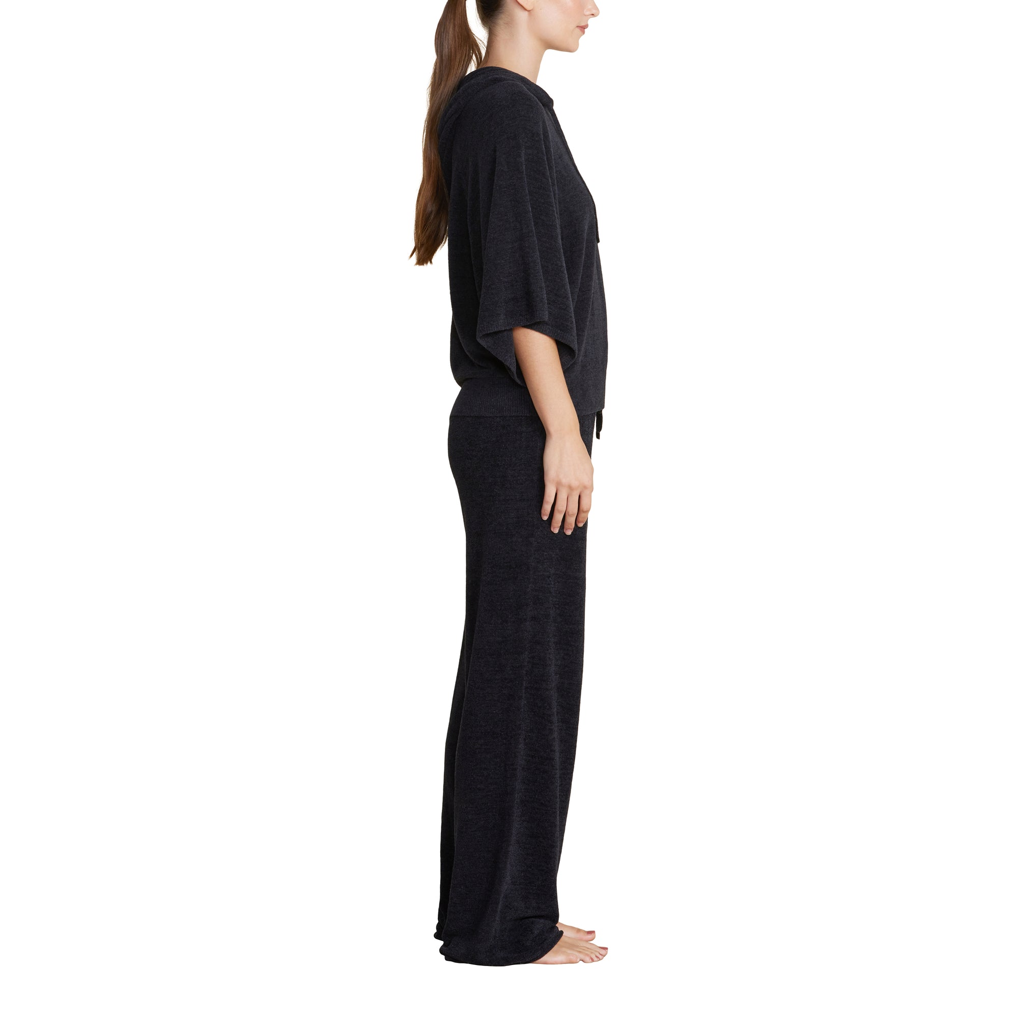 Cozychic Ultra Lite Rolled Edge Pant | Black