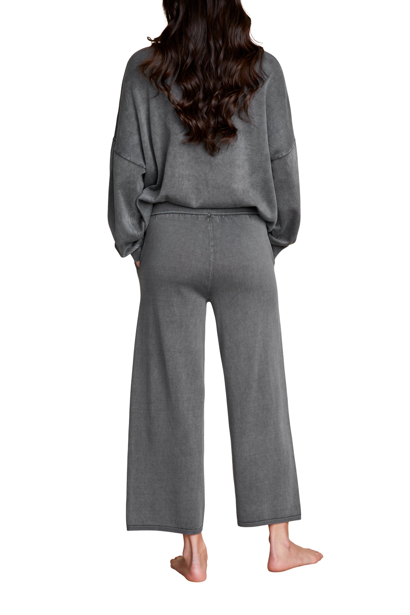 Womens | SunBleached Cropped Pant | Faded Black