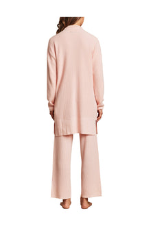 Womens | Luxeblend Waffle Knit Cardigan | Bella Pink