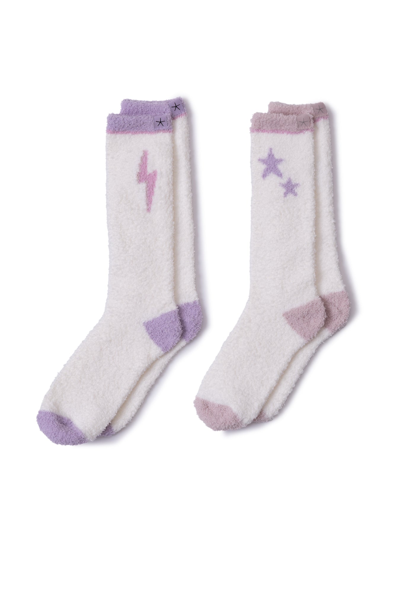 Youth | CozyChic Space Adventure Sock Set | Dusty Rose Multi