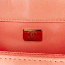 Chanel | Pre-Owned Small Lambskin Color Match Flap | Pink/Salmon