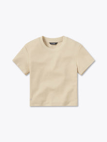 Womens | Tomboy Slim-Fit Tomboy-Cotton Tee Cropped | Birch