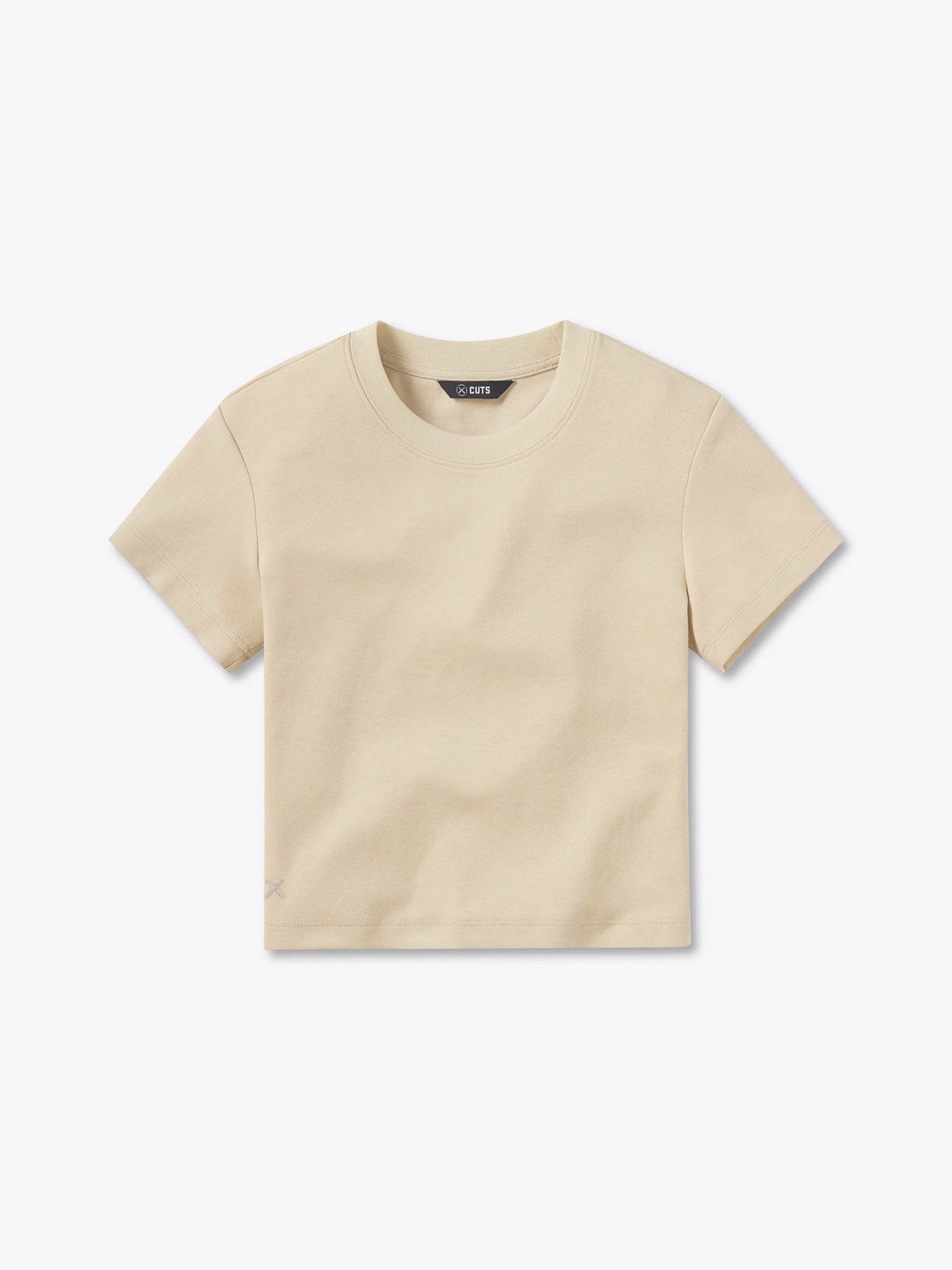 Tomboy Tee Cropped | Birch Slim-Fit Tomboy-Cotton