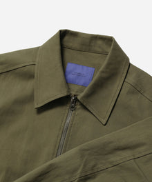 Army Green | Jiao Sanded Twill Jacket