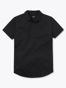 Mens | COZ Signature-Fit Pima Cotton Blend Polo | Black