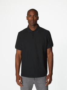 Mens | Universal Classic-Fit Pima Cotton Prestige Polo | Black