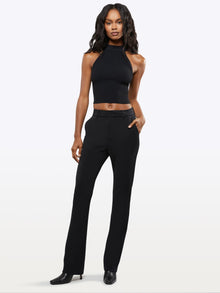 Womens | Coreflex Form-Fitting Mock Neck | Black