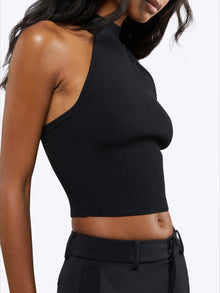 Womens | Coreflex Form-Fitting Mock Neck | Black