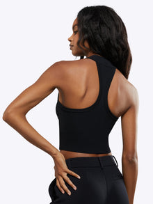 Womens | Coreflex Form-Fitting Mock Neck | Black