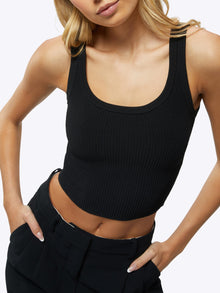 Womens | Coreflex Form-Fitting Tank | Black