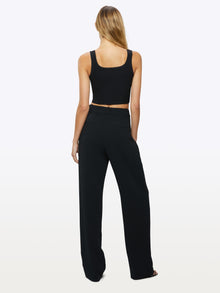 Womens | Coreflex Form-Fitting Cropped Tank | Black