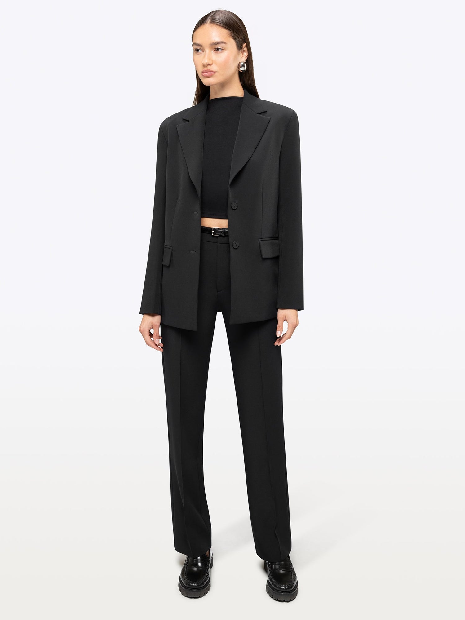 Womens | Muse Classic-Fit Blazer | Black
