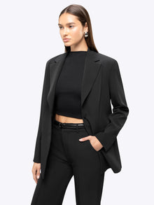 Womens | Muse Classic-Fit Blazer | Black