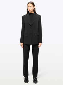 Womens | Muse Classic-Fit Blazer | Black