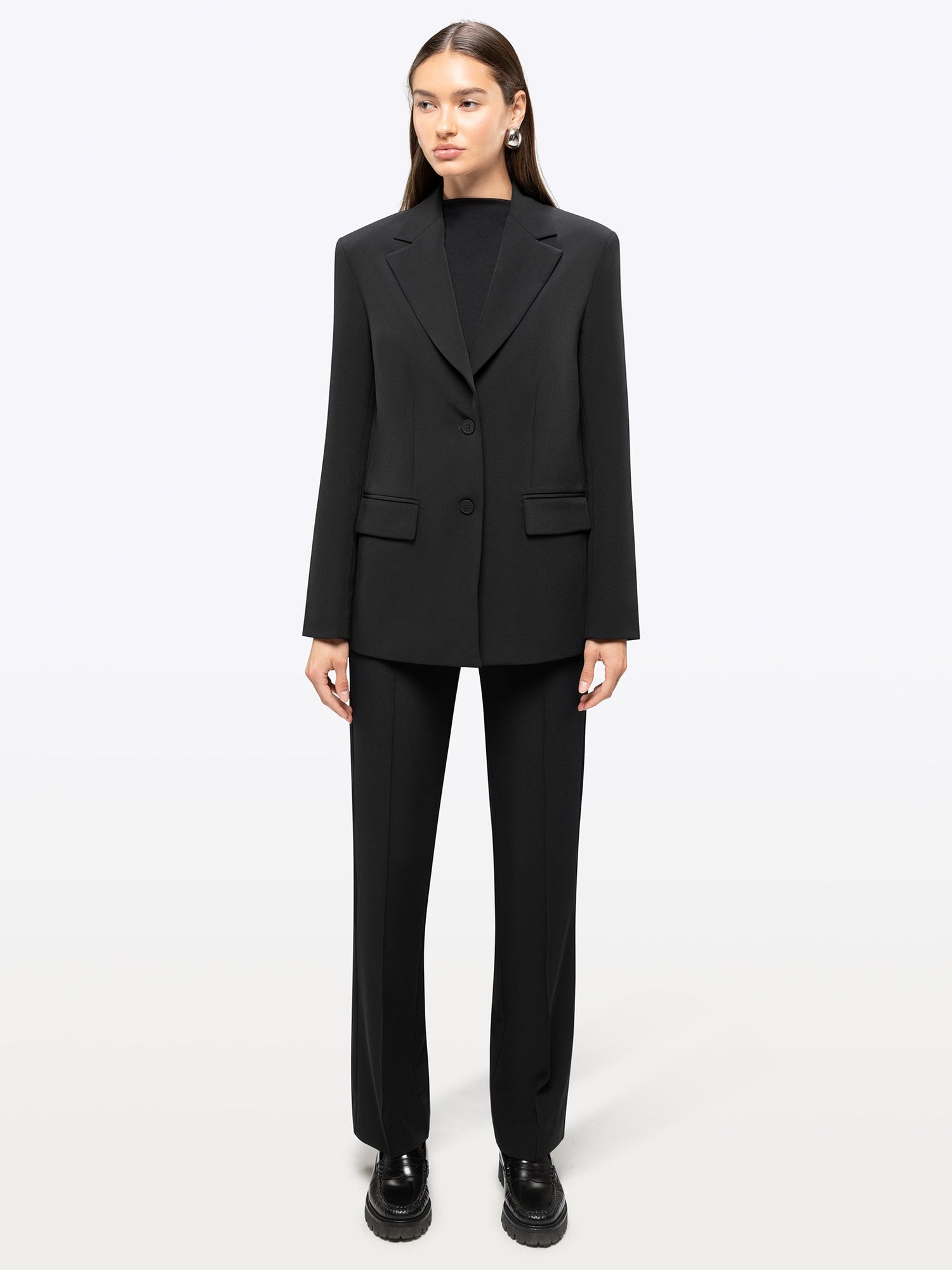 Womens | Muse Classic-Fit Blazer | Black