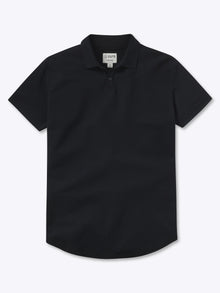 Mens | Universal Classic-Fit Pima Cotton Prestige Polo | Black