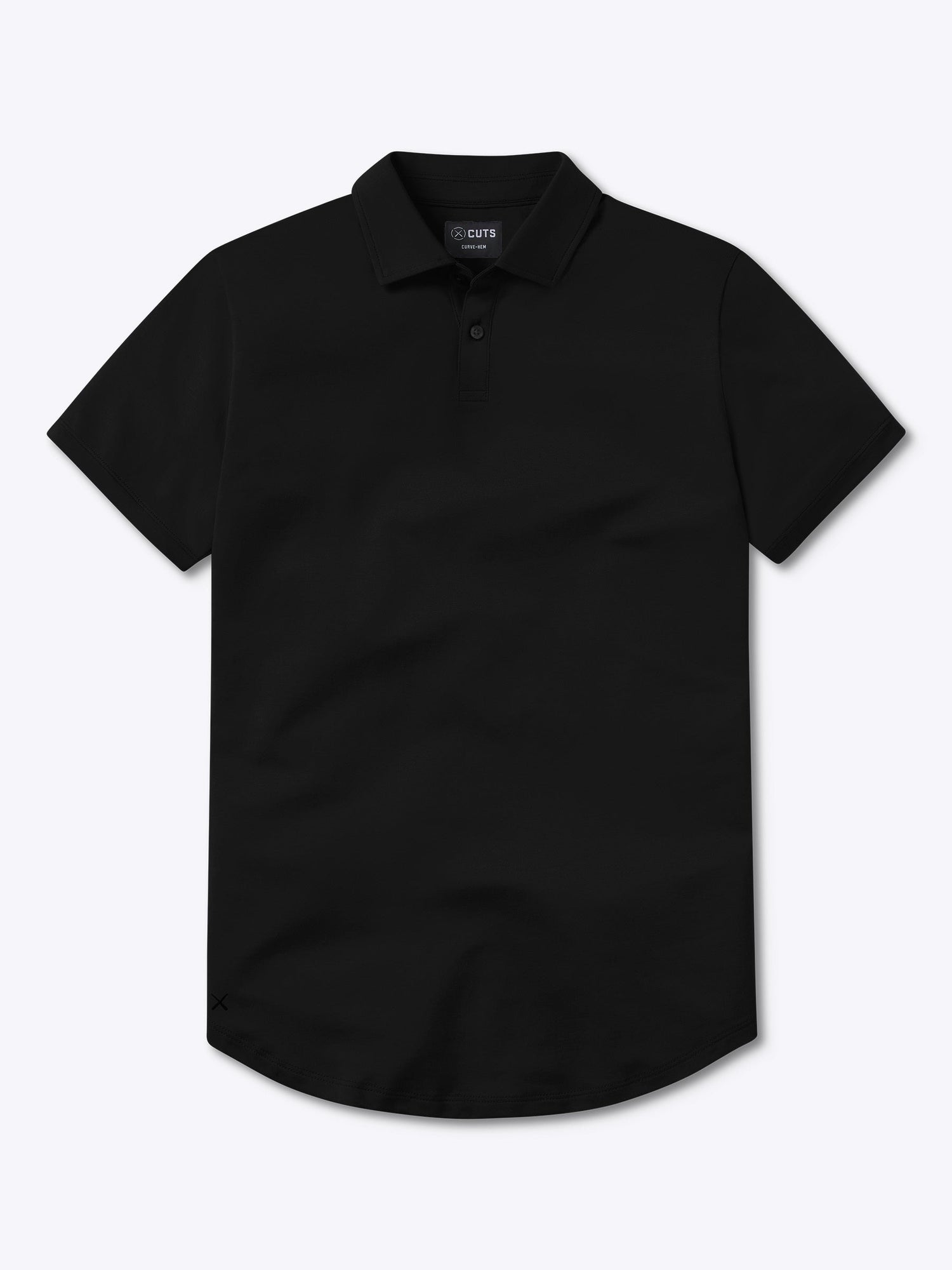 Universal COZ Polo | Black Classic-fit Pima Cotton Blend