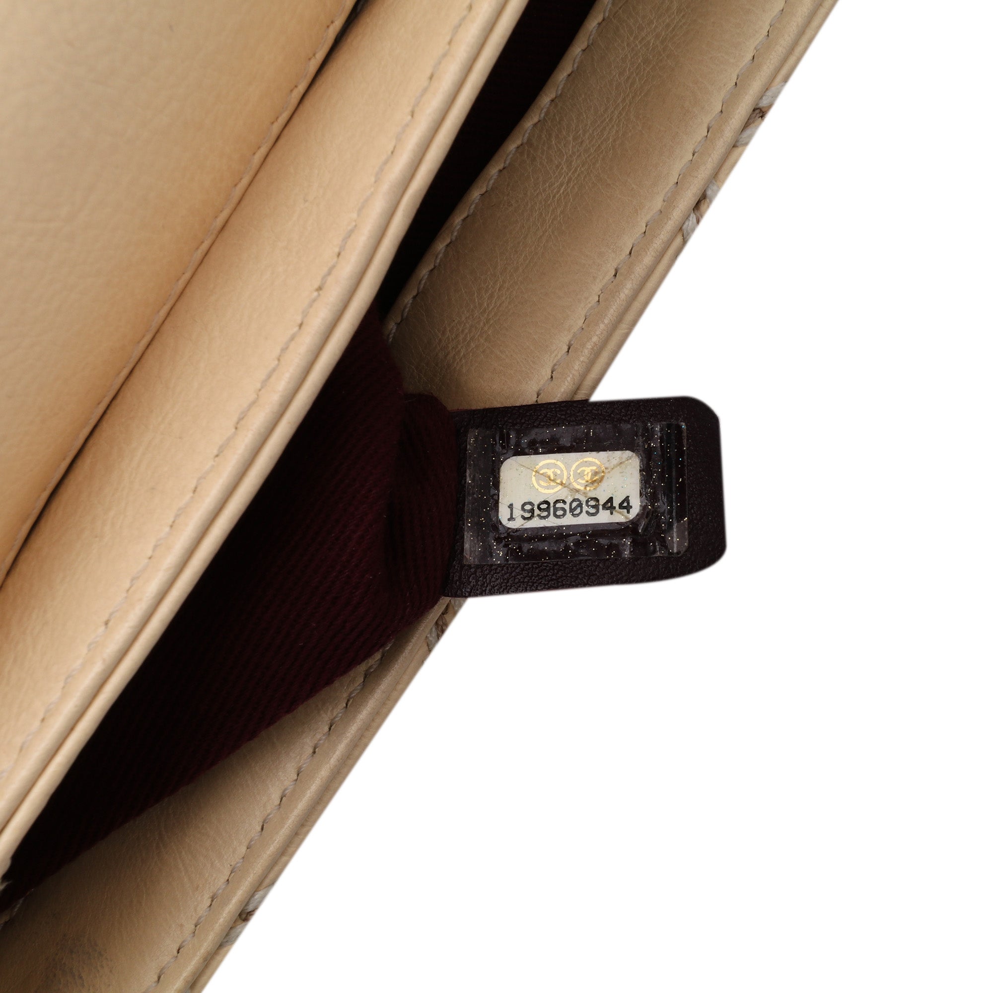 Chanel | Pre-Owned Quilted Calfskin Triple Stitched Single Flap | Brown/Beige