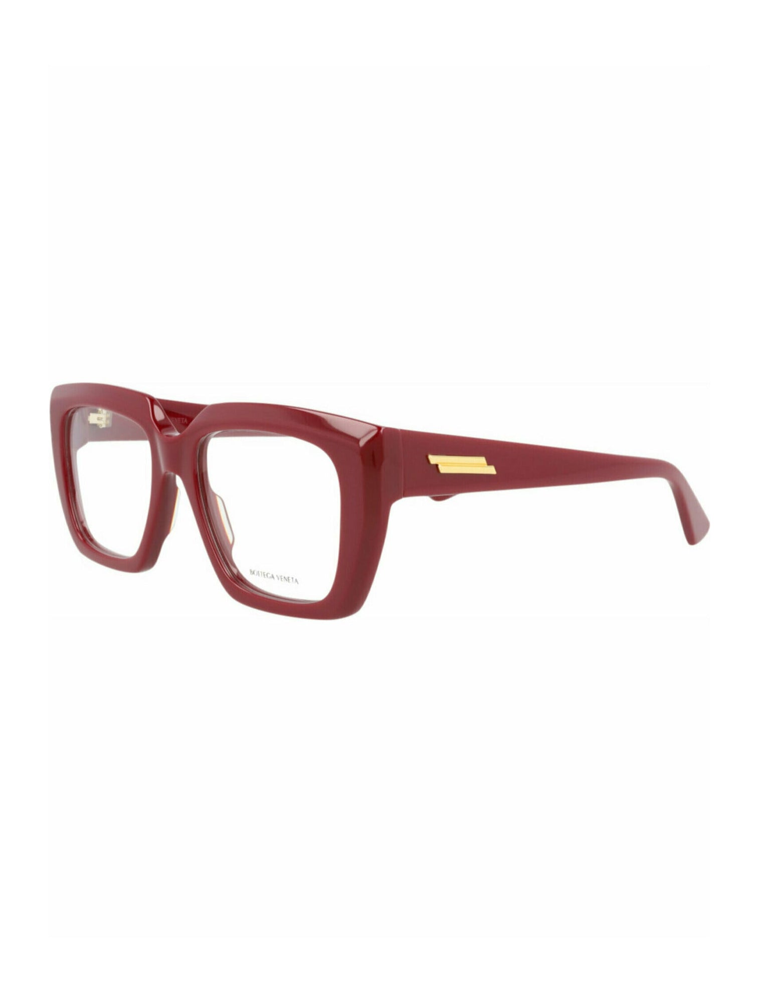 Bottega Veneta Square Acetate Optical Frames | Burgundy