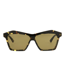 Bottega Veneta Cat Eye Acetate Sunglasses | Havana