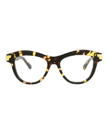 Bottega Veneta Cat Eye Acetate Optical Frames | Havana