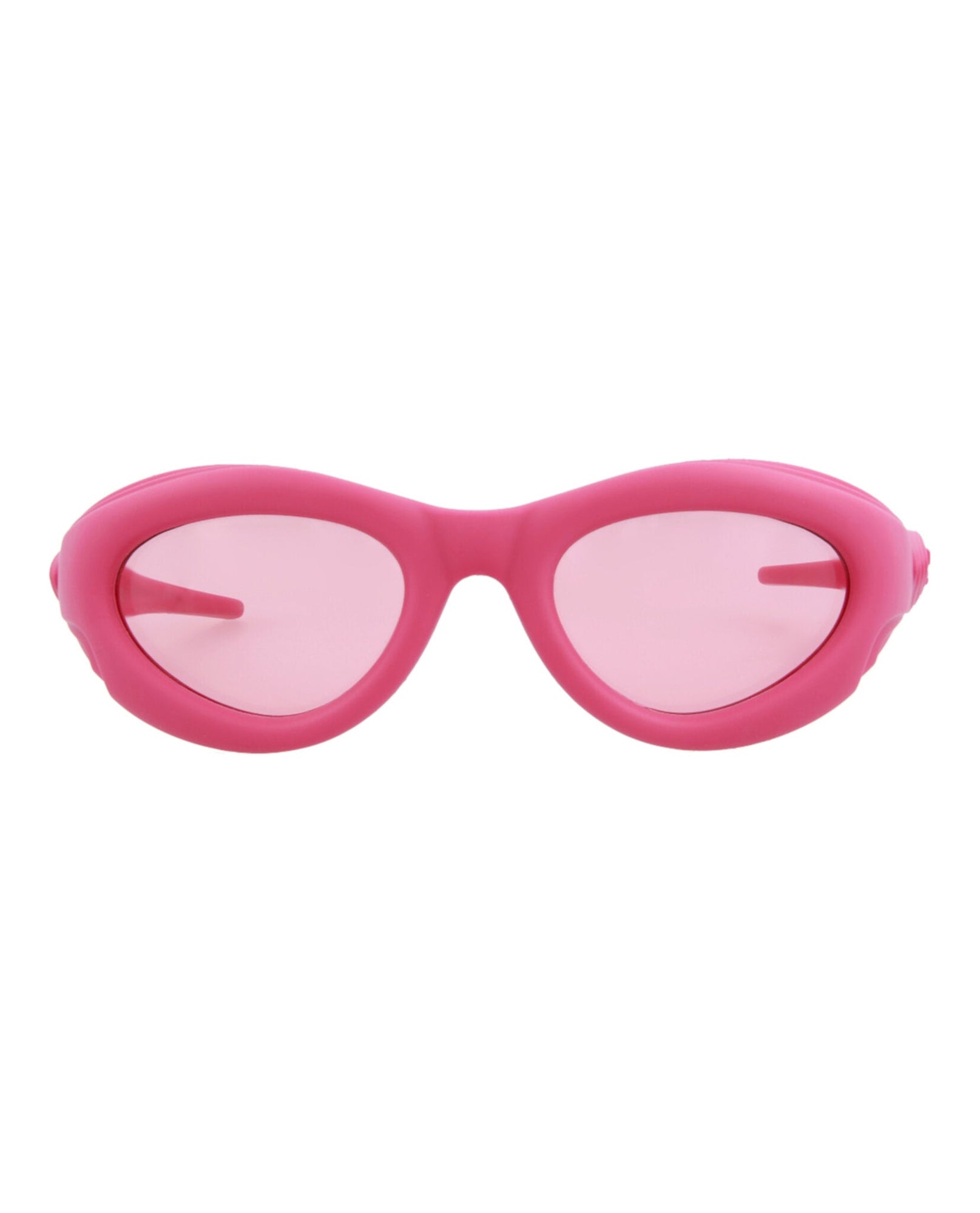 Bottega Veneta Oval Injection Sunglasses | Pink