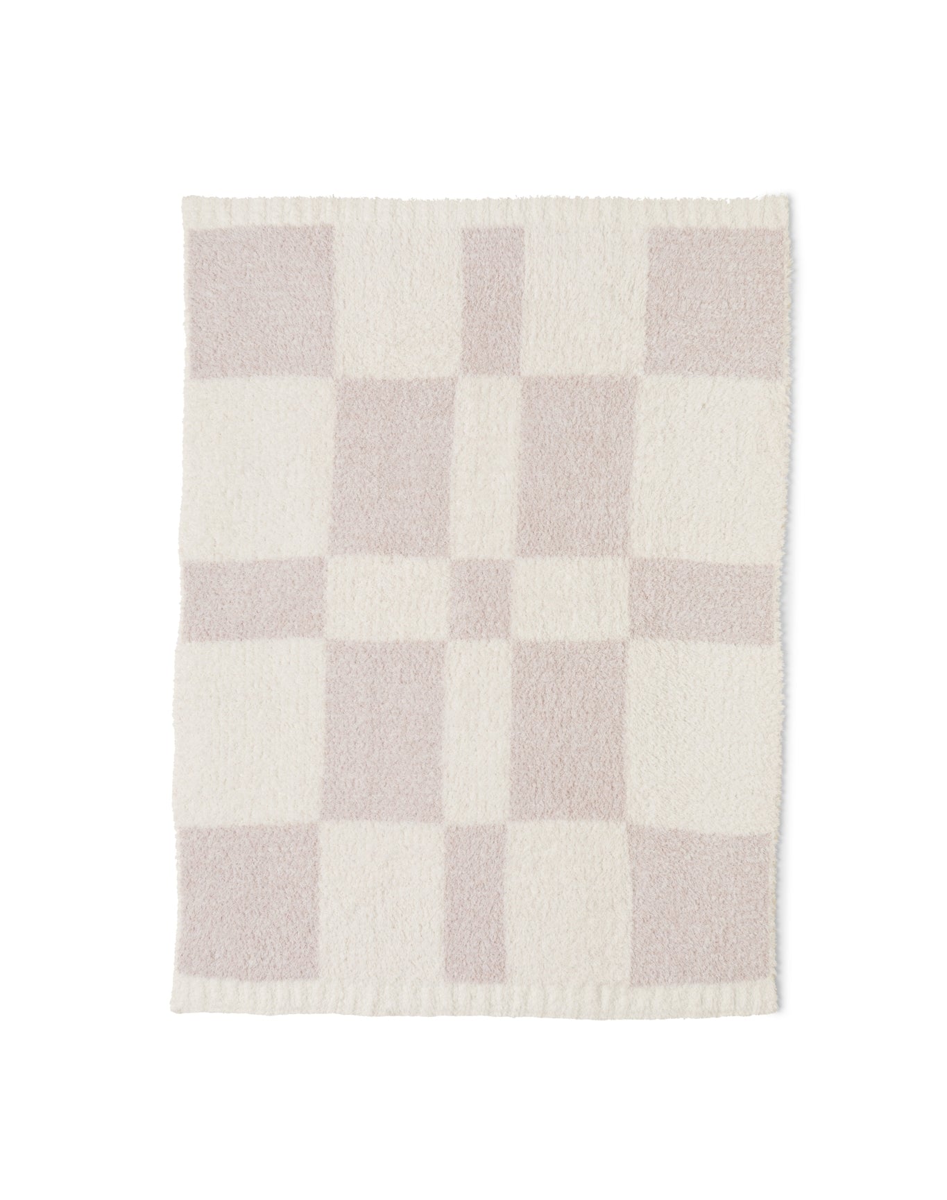 Baby | Cozychic Checkered Stroller Blanket 30" X 40" | Chai-Cream