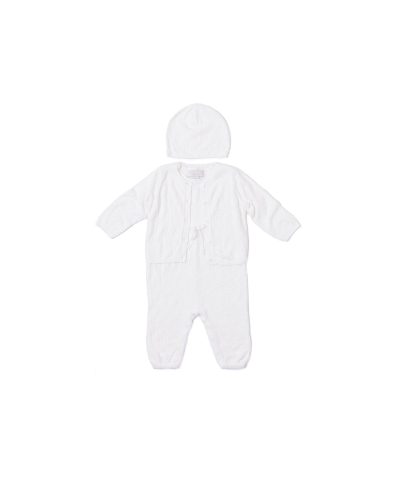 Baby | Cozychic Ultra Lite Leaf Cable Bundle | Pearl