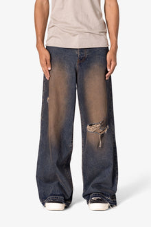 Baggy Rave Denim | Rust