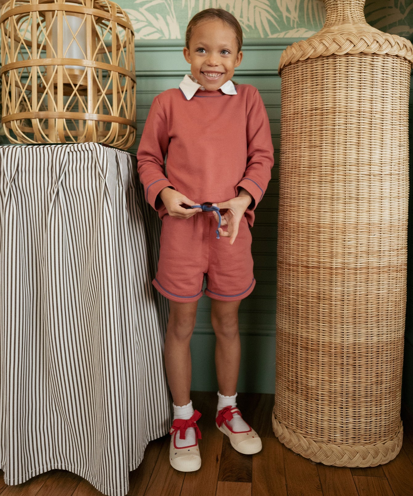 Kids Unisex | Bailey Short | Red