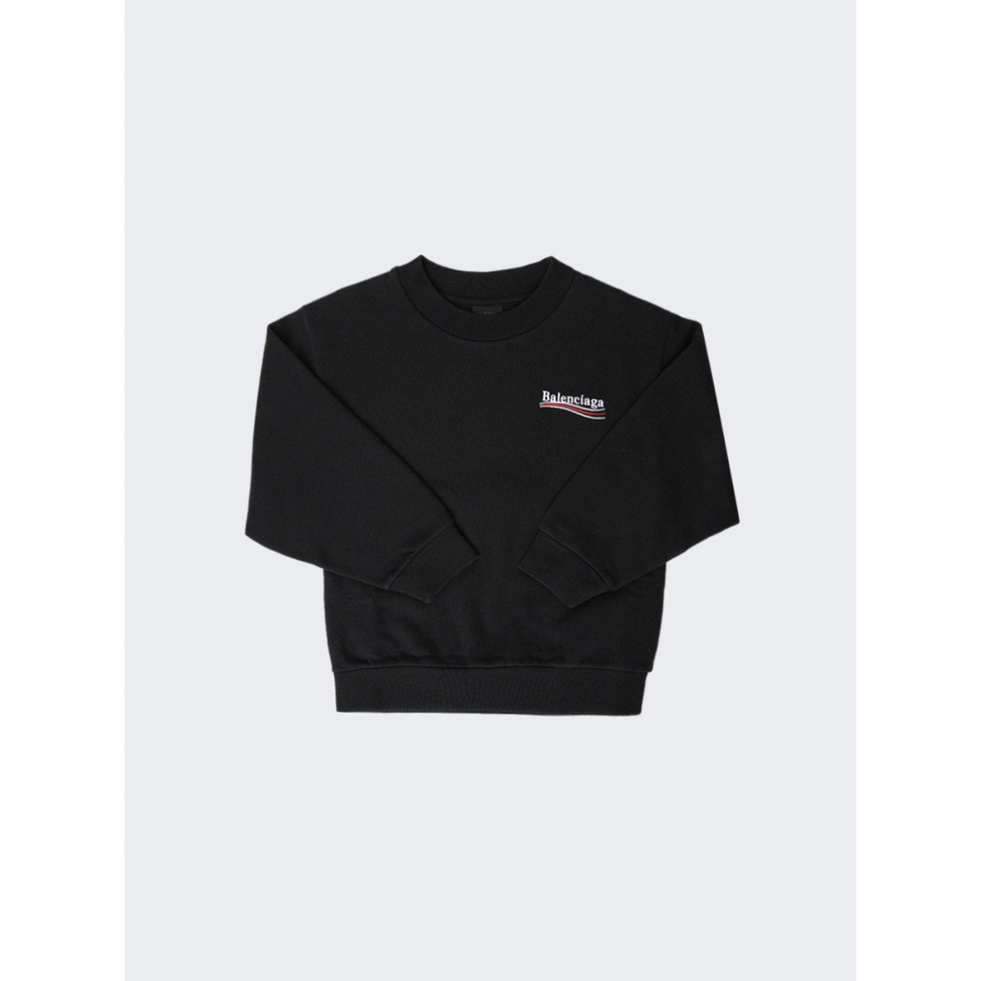 Balenciaga | Crewneck Sweatshirt | Black x White