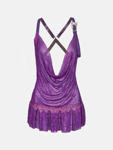 Barbara Mini Dress | Amethyst