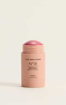 '+LUX UNFILTERED N°18 illuminating BEAUTY BALM stick, shade SUNSET, 14 g / net wt. 0.5 oz