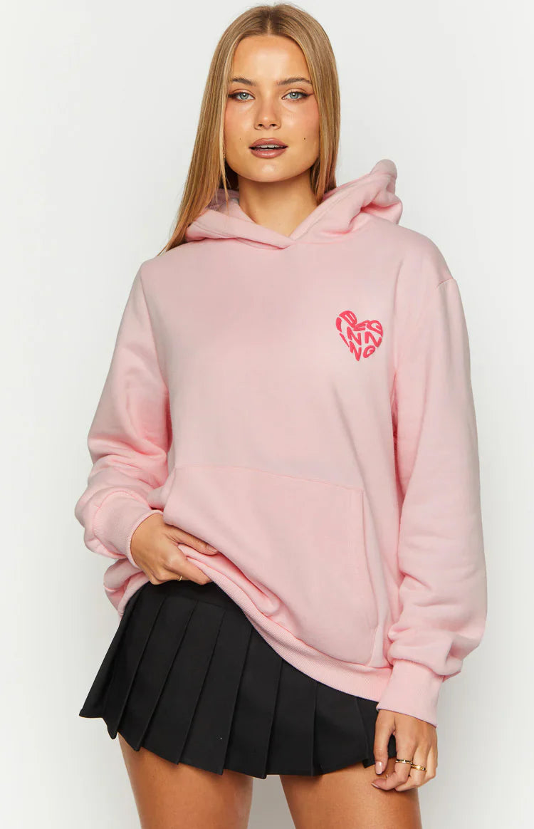 Beginning Lovey Bubble Hoodie | Pink