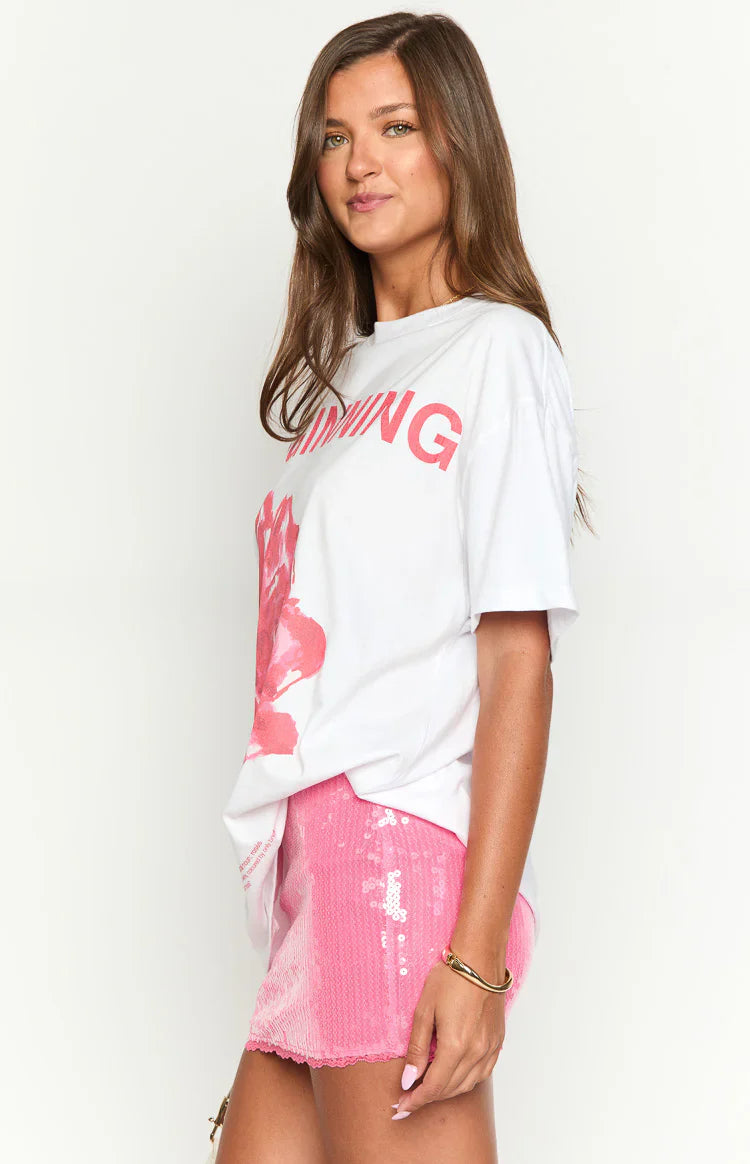 Beginning Tee | Rose White