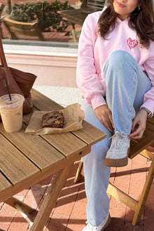 Beginning Lovey Bubble Hoodie | Pink