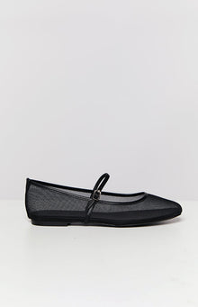 Billini Gilda Mesh Ballet Flats | Black