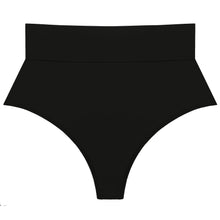 High Rise Bikini Bottom | Black