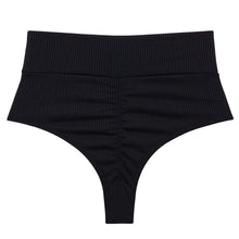 High Rise Bikini Bottom | Black