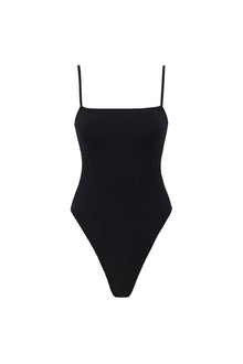 Jacelyn One Piece | Black Rib
