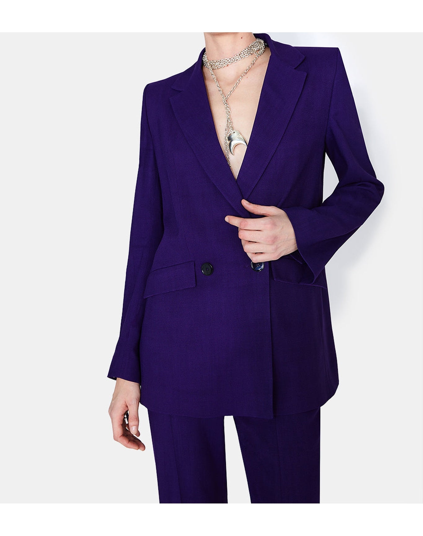 Boyfriend Blazer | Blackcurrant