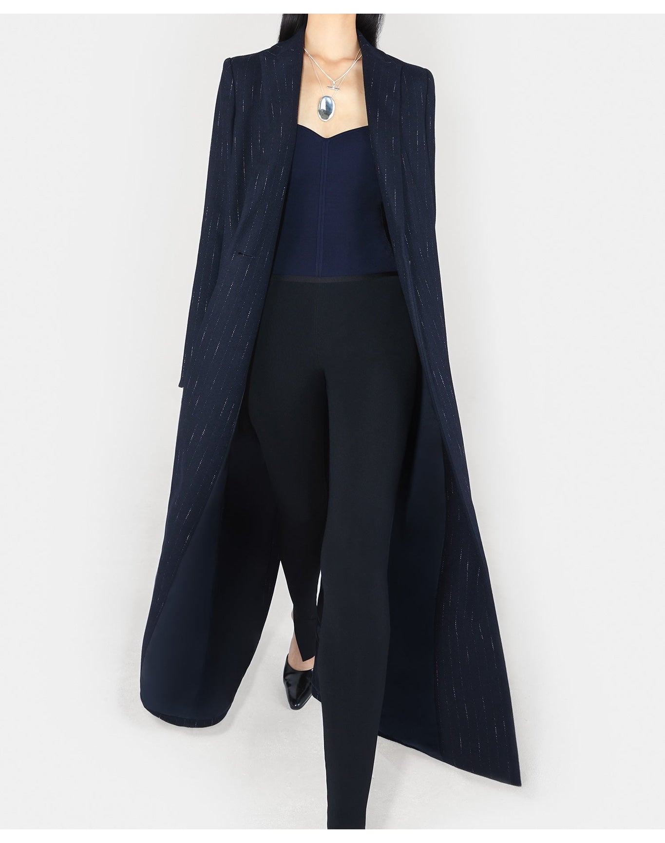 Boyfriend Coat | Midnight