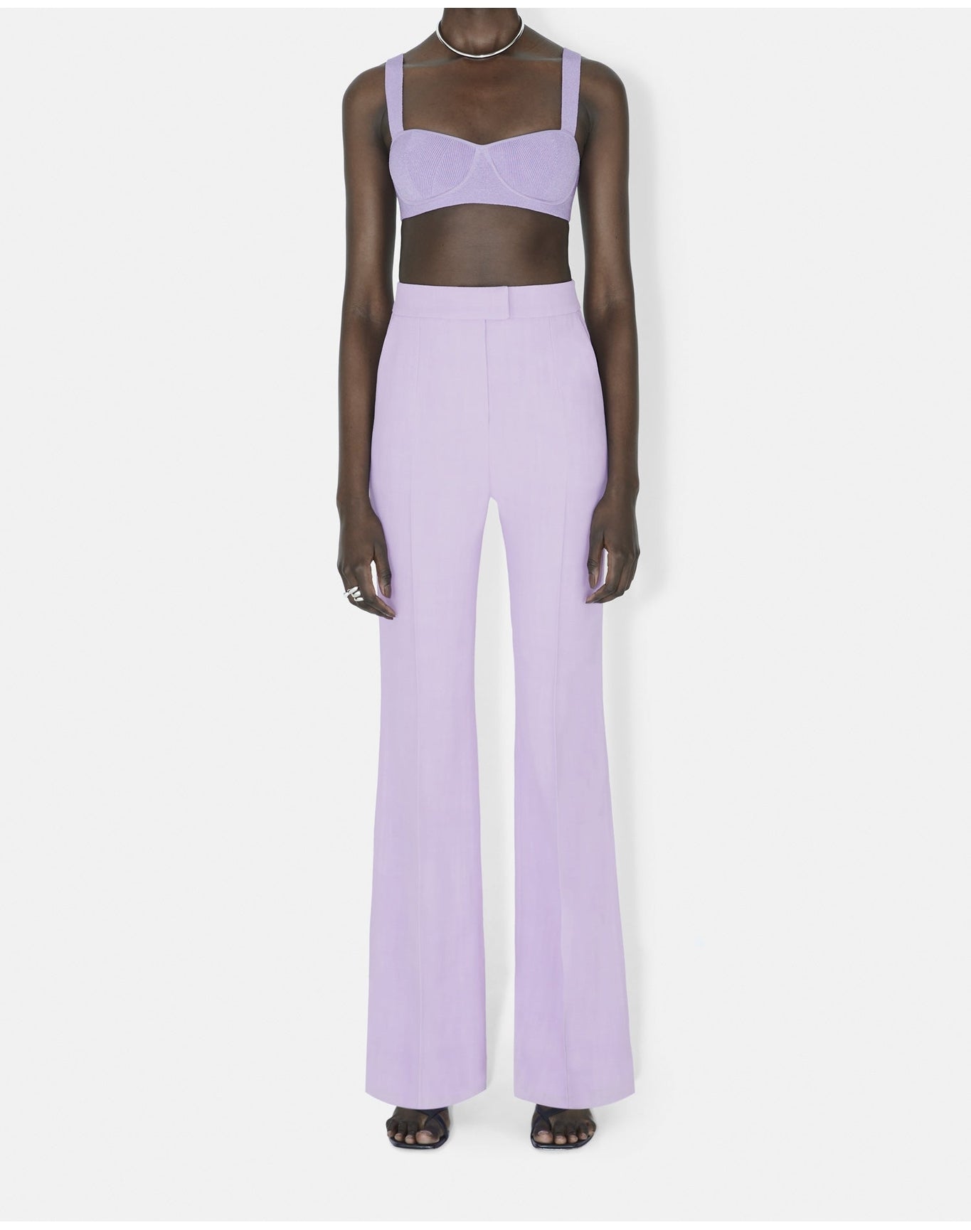 Boyfriend Trousers | Lilac