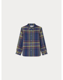 Boys | Daho Shirt Tartan | 4Y-8Y | Navy