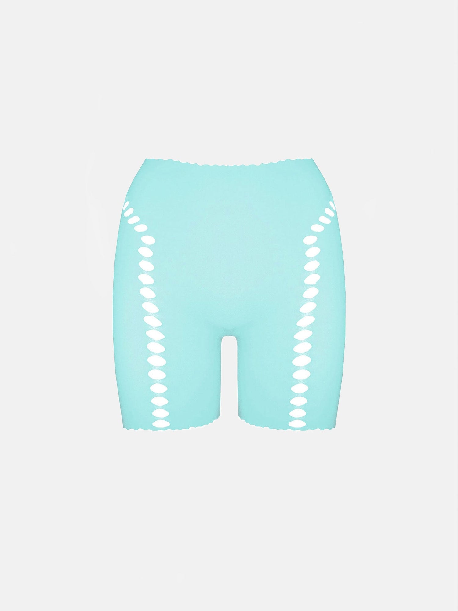 Brianna Biker Shorts | Soft Turquoise